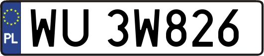 WU3W826