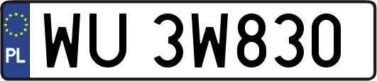 WU3W830