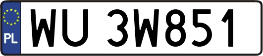 WU3W851