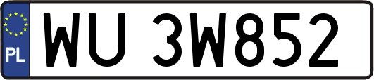 WU3W852