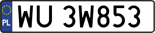 WU3W853