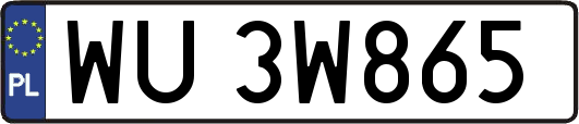 WU3W865