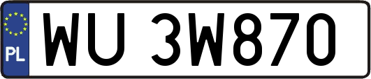 WU3W870