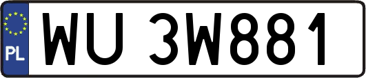 WU3W881