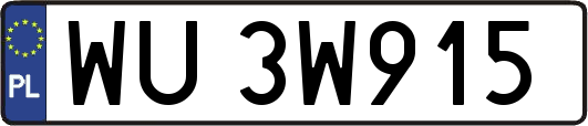 WU3W915