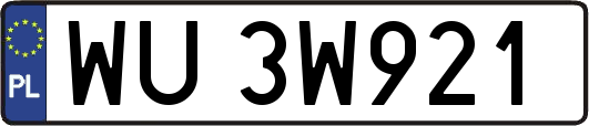 WU3W921