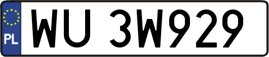 WU3W929