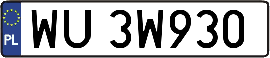 WU3W930