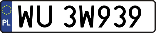 WU3W939