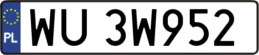 WU3W952