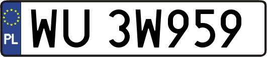 WU3W959
