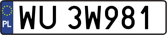 WU3W981