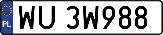 WU3W988