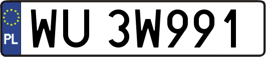 WU3W991
