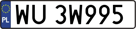 WU3W995