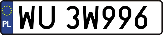 WU3W996