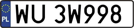 WU3W998
