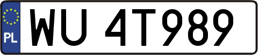 WU4T989