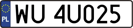 WU4U025
