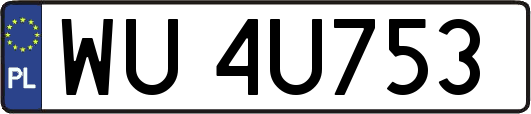 WU4U753