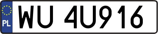 WU4U916