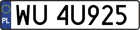 WU4U925
