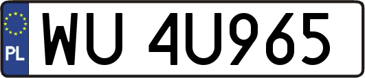 WU4U965