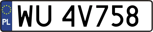 WU4V758
