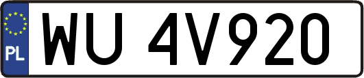 WU4V920