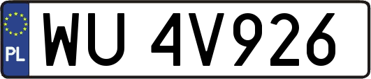 WU4V926