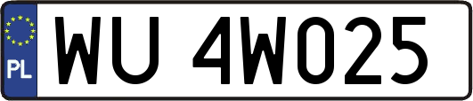 WU4W025