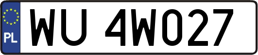 WU4W027