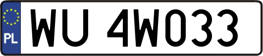 WU4W033