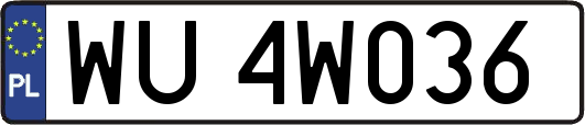 WU4W036