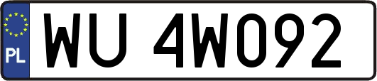WU4W092
