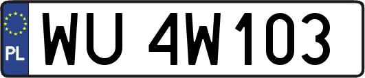 WU4W103