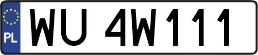 WU4W111
