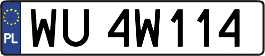 WU4W114