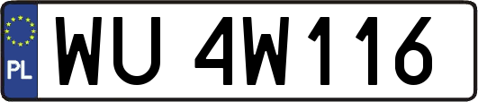 WU4W116