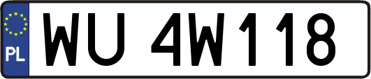WU4W118