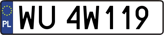 WU4W119