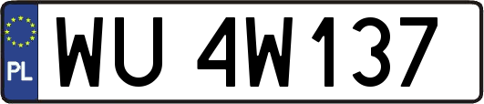 WU4W137