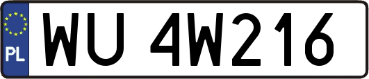 WU4W216