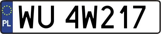 WU4W217