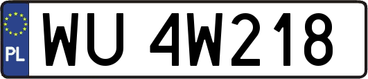 WU4W218