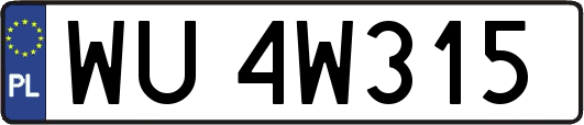 WU4W315