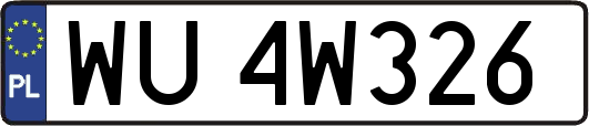 WU4W326