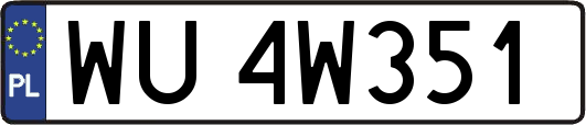 WU4W351
