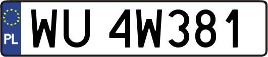 WU4W381