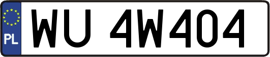 WU4W404